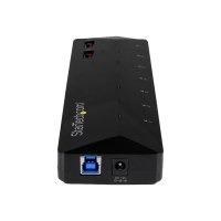 StarTech.com Hub USB 3.0 a 7 Porte con Porte di Ricarica Dedicate - 2 Porte x 2,4 Amp - USB 3.2 Gen 1 (3.1 Gen 1) Type-B - USB 3.2 Gen 1 (3.1 Gen 1) Type-A - 5000 Mbit/s - Nero - Plastica - status