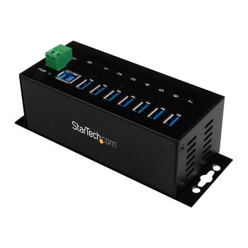 StarTech.com 7-Port Industrial Grade USB 3.0 Hub with ESD & 350W Surge Protection