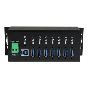 StarTech.com 7-Port Industrial Grade USB 3.0 Hub with ESD & 350W Surge Protection