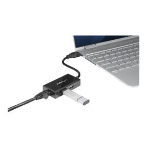 StarTech.com 2 Port USB 3.0 Hub with Ethernet