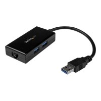 StarTech.com 2 Port USB 3.0 Hub with Ethernet