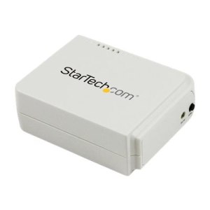 StarTech.com 1 Port USB WLAN 802.11 b/g/n Printserver mit...