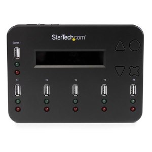 StarTech.com Standalone 1:5 USB Flash Drive Duplicator and Eraser