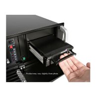 StarTech.com Wechselrahmen 5,25 Zoll - Mobiles Festplatten Hot Swap Speicher Rack für 3,5 (8,9cm)