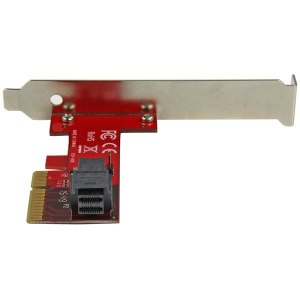 StarTech.com x4 PCI Express auf SFF-8643 Adapter für PCIe NVMe U.2 SSD - PCI Express 2,5 NVM Express SSD Adapter - Schnittstellenadapter - 2.5" (6.4 cm)