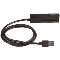 StarTech.com USB 3.1 (10Gbit/s) Adapter Kabel für 2,5" und 3,5" SATA SSD/HDD Laufwerke - Unterstützt SATA III - Speicher-Controller - 2.5", 3.5" (6.4 cm, 8.9 cm)