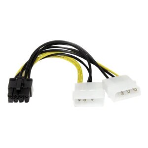 StarTech.com 15cm LP4 auf 8-Pin PCI Express Grafikkarten...