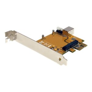 StarTech.com Scheda adattatore PCI Express a Mini PCI Express - PCIe - Mini PCIe - 0 - 55 °C - -20 - 85 °C - 5 - 95% - 14 mm