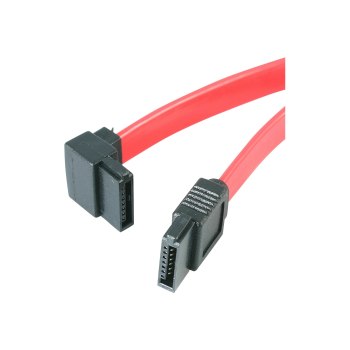 StarTech.com 18in SATA to Left Angle SATA Serial ATA Cable