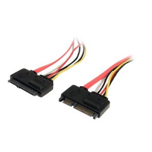 StarTech.com 12in 22 Pin SATA Power and Data Extension Cable