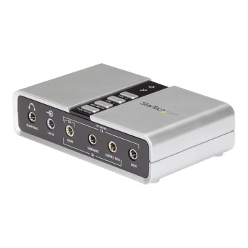 StarTech.com Scheda audio esterna adattatore audio USB 7.1 con audio digitale SPDIF - 7.1 canali - 16 bit - USB