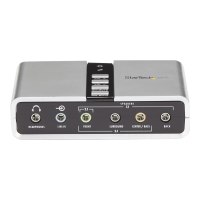 StarTech.com Scheda audio esterna adattatore audio USB 7.1 con audio digitale SPDIF - 7.1 canali - 16 bit - USB