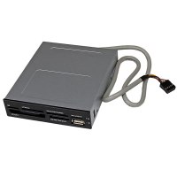 StarTech.com 3.5in Front Bay 22-in-1 USB 2.0 Internal Multi Media Memory Card Reader with Simultaneous Access