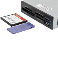 StarTech.com USB 3.0 interner Kartenleser mit UHS-II Unterstützung - SecureDigital/Micro SD/MemoryStick/CF Kartenlesegerät - Kartenleser - 8,9 cm (3,5 Zoll)