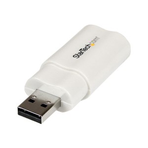 StarTech.com USB to Stereo Audio Adapter Converter