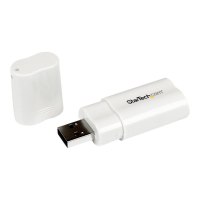 StarTech.com USB to Stereo Audio Adapter Converter