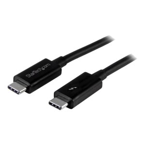 StarTech.com 2m Thunderbolt 3 (20Gbit/s) USB-C Kabel - Thunderbolt, USB und DisplayPort kompatibel - Thunderbolt-Kabel - USB-C (M)
