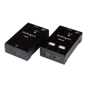 StarTech.com Prolunga/Extender USB 2.0 a 4 porte via Cat5 o Cat6 - Estensore USB2.0 via cavo Cat5/6 fino a 50m - 52 mm - 80 mm - 22 mm - 319 g - 236 mm - 156 mm