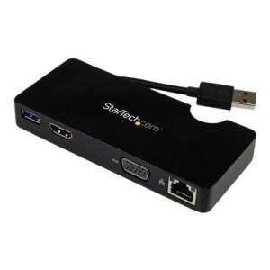 StarTech.com USB 3.0 Universal Laptop Mini Dockingstation...