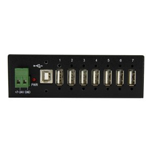 StarTech.com Industrial 7-port mountable USB 2.0 hub