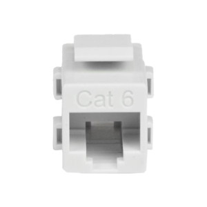 StarTech.com Accoppiatore di rete jack Keystone RJ45 Cat 6 bianco - F/F - Piatto - Bianco - RJ-45 - RJ-45 - Femmina - Femmina