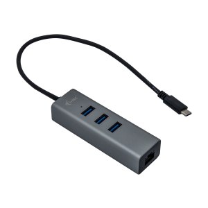 i-tec USB-C Metal 3-Port - Hub - 3 x SuperSpeed USB 3.0 +...