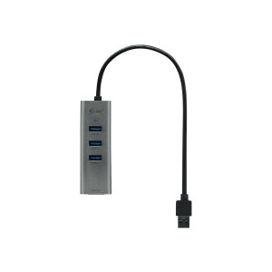 i-tec USB 3.0 Metal 3-Port - Hub - 3 x SuperSpeed USB 3.0...