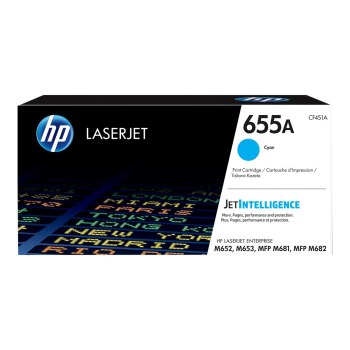 HP 655A - Cyan - Original - LaserJet - Tonerpatrone (CF451A)