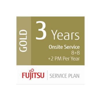 Fujitsu Scanner Service Program 3 Year Gold Service Plan for Fujitsu Low-Volume Production Scanners