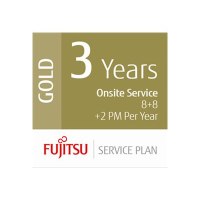 Fujitsu Scanner Service Program 3 Year Gold Service Plan for Fujitsu Low-Volume Production Scanners - Erweiterte Servicevereinbarung (Verlängerung)