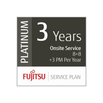 Fujitsu Scanner Service Program 3 Year Platinum Service Plan for Fujitsu Low-Volume Production Scanners