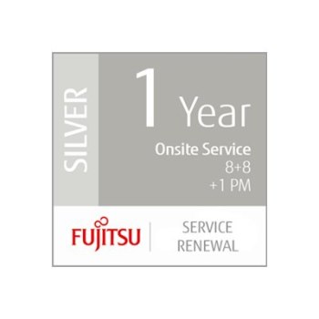 Fujitsu Scanner Service Program 1 Year Silver Service Renewal for Fujitsu Low-Volume Production Scanners