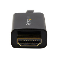 StarTech.com Mini DisplayPort auf HDMI Adapterkabel - Mini DP zu HDMI Adapter Kabel - 3m - Ultra HD 4K 30Hz - Schwarz - Videokabel - Mini DisplayPort (M)