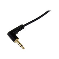 StarTech.com 6 ft Slim 3.5mm to Right Angle Stereo Audio Cable