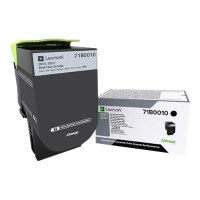 Lexmark Black - original - toner cartridge LCCP, LRP