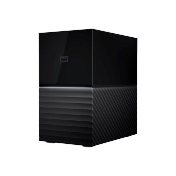 WD My Book Duo WDBFBE0160JBK - Festplatten-Array - 16 TB - 2 Schächte - HDD 8 TB x 2 - USB 3.1 (extern)