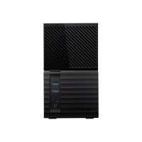 WD My Book Duo WDBFBE0160JBK - Festplatten-Array - 16 TB - 2 Schächte - HDD 8 TB x 2 - USB 3.1 (extern)