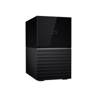 WD My Book Duo WDBFBE0160JBK - Festplatten-Array - 16 TB - 2 Schächte - HDD 8 TB x 2 - USB 3.1 (extern)