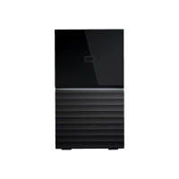 WD My Book Duo WDBFBE0160JBK - Festplatten-Array - 16 TB - 2 Schächte - HDD 8 TB x 2 - USB 3.1 (extern)