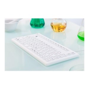 GETT TKG-086-IP68-WHITE - Tastatur - USB - Deutsch