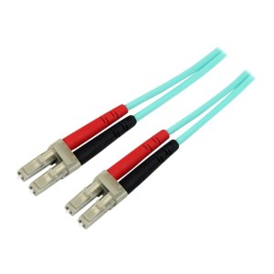 StarTech.com Aqua OM4 Duplex Multimode Fiber - 3m/ 9 ft -...