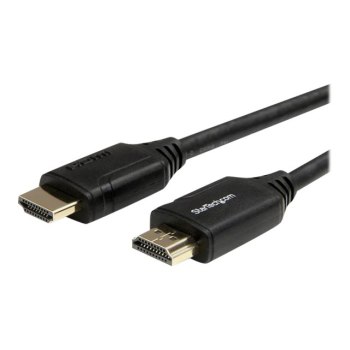 StarTech.com Cavo HDMI Premium ad alta velocità con Ethernet - 4K 60Hz - 2m - 2 m - HDMI tipo A (Standard) - HDMI tipo A (Standard) - 3840 x 2160 Pixel - Nero