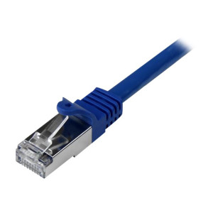 StarTech.com N6SPAT3MBL - 3 m - Cat6 - SF/UTP (S-FTP) - RJ-45 - RJ-45 - Blu