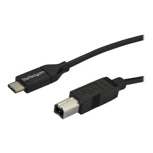 StarTech.com 2m 6ft USB C to USB B Cable - USB 2.0 - USB...