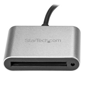 StarTech.com Lettore/Scrittore USB 3.0 per Schede CFast 2.0 - USB-C - CFast,CFast 2.0 - Nero - Argento - 6000 Mbit/s - Alluminio - Attività - Potenza - RoHS - CE - FCC - REACH