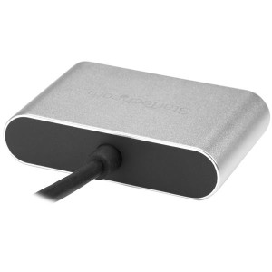 StarTech.com Lettore/Scrittore USB 3.0 per Schede CFast 2.0 - USB-C - CFast,CFast 2.0 - Nero - Argento - 6000 Mbit/s - Alluminio - Attività - Potenza - RoHS - CE - FCC - REACH