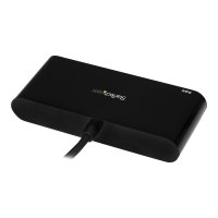 StarTech.com 3 Port USB 3.0 Hub mit Gigabit Ethernet und Stromversorgung