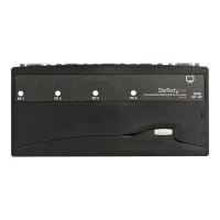 StarTech.com 4 Port Black PS/2 KVM Switch Kit with Cables