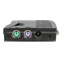 StarTech.com 4 Port Black PS/2 KVM Switch Kit with Cables