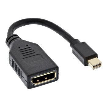 InLine DisplayPort adapter - Mini DisplayPort (M) to DisplayPort (F)